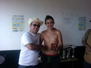 1º Clsificado hasta 15 años tiro carabina