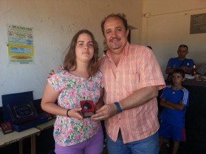 3º Clasificada tiro con carabina