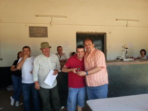 3º Clasificado tiro con carabina